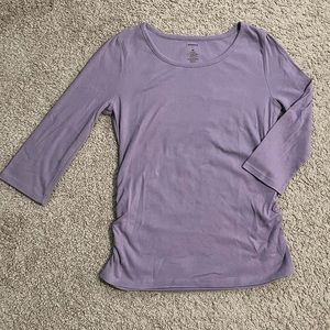 Three Quarter Sleeve Maternity Blouse